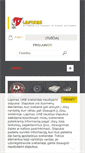 Mobile Screenshot of lapinas.lt